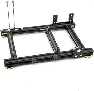 PC Case Open Frame ITX Computer Chassis Rack Horizontal DIY Computer Case Desktop Aluminum Bracket Support ATX Power Supply