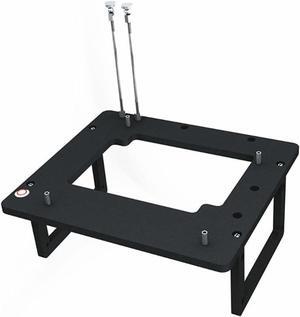 EDIY Open Air ITX PC Frame Test Bench Aluminum Computer Case Air Cool Overclocking DIY Support SFX Power Supply Graphics Card Black