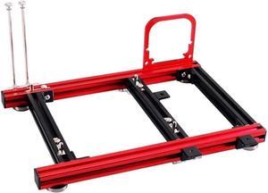 ITX Motherboard Test Bench Open Air Computer Case Chassis Aluminum Bracket DIY Bare Frame Mini-ITX Support Graphics Card(red&Black)