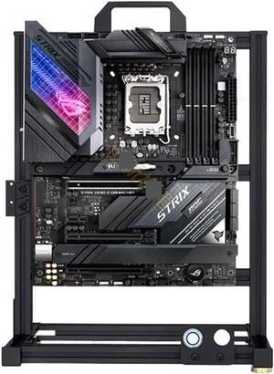 Computer Case Modding EATX Open PC Case Frame ITX MATX ATX Gamers Cabinet DIY Cooler Desktop Computer Aluminum Creative Tower Gaming Dynamic(ATX 38), 1