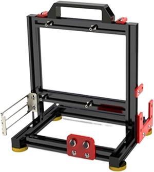 Computer Case Gamer Cabinet,DIY ITX MATX ATX PC Case Open Frame Rack, Cooler Desktop Computer Gaming Chassis Vertical Personality Dynamic(ITX Black), 1