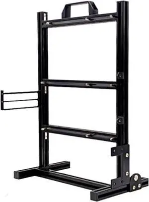 Computer Case DIY Gamer Cabinet ITX MATX ATX Chassis,Computer Case Open Frame Rack,MOD Cooling Desktop Gaming PC Cabinet Dynamic(Black ATX)