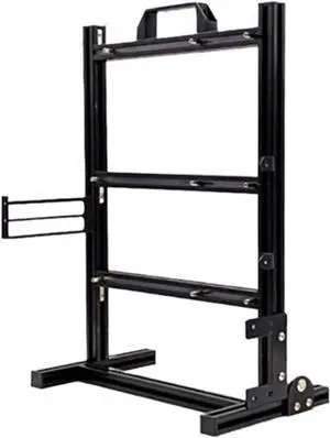 Computer Case DIY Gamer Cabinet ITX MATX ATX Chassis,Computer Case Open Frame Rack,MOD Cooling Desktop Gaming PC Cabinet Dynamic(Black M-ATX)