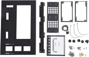 Computer Motherboard Case Rack, Steel Plate Full Height Graphics Cards DIY Open Chassis Frame Support All ATX, M ATX, ITX Motherboards