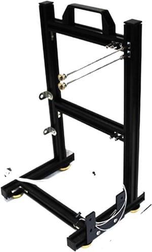 Computer Case Gamer Cabinet ITX MATX ATX Portable,Vertical PC Case Open Frame Rack,DIY Cooler Computer Gaming Chassis Desktop Dynamic(ITX), 1