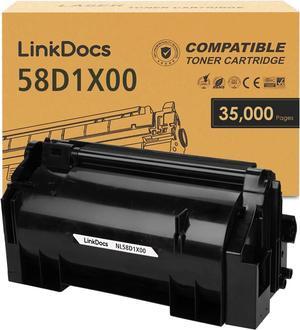 58D1X00 Extra High Yield Toner Cartridge Replacement for Lexmark 58D1X00 Work for Lexmark MS725 MS823 MS824 MS825 MS826 MX721 MX722 MX725 MX822 MX824 MX826 Laser Printer 35000 Pages