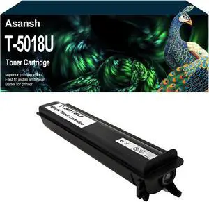 Ennovor Remanufactured T-5018U T5018U Black Toner Cartridge Use with E-Studio 2018A 2518A 3018A 3518A 4518A 5018A Printers (1-Pack)