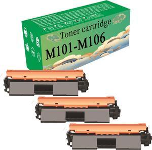 AOKLEY Compatible   M101-M106 M101 M106 M101M106 Toner Cartridge Replacement for Laserjet Pro M101-M104 Ultra M105-M106 Pro M104A M104W Printer 3 Black