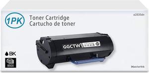 S2830 GGCTW High Yield Toner Cartridge Replacement for Dell GGCTW Toner Cartridge Work for S2830dn Printer, 1-Pack, Black [8,500 Pages]
