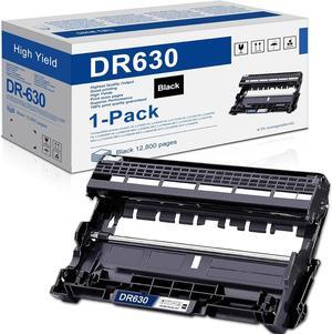 DR630 Drum Unit - Replacement for Brother DR-630 Drum Unit for Brother HL-L2300D HL-L2340DW HL-L2360DW HL-L2380DW DCP-L2540DW DCP-L2540DW MFC-L2705DW MFC-L2707DW Printer, 1 Black (Not Toner)