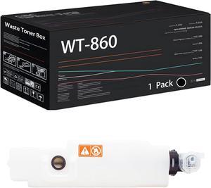 WT-860 Waste Toner Box Compatible with Copystar CS5500i CS5501i CS5550ci CS5551ci Printers, High Yield 110000 Pages (1 Pack Black)