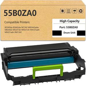 55B0ZA0 MS331 Drum Unit Compatible for B3340dw B3442dw M1342 MB3442adw MB3442i MS331dn MS431dn MX331adn MX431adn XM1342 Printer