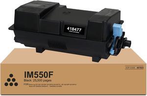 IM550F High Yield Black Toner Cartridge 1 Pack, 418477 Compatible with Ricoh IM 550 550F 600 600SRF P 800 P 801 Printer | 25,500 Pages