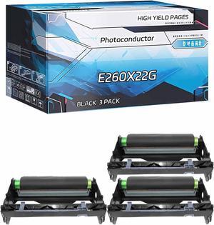 ALLC Compatible with Lexmark X264DN X363DN X364DN X364DW X463DE X464DE X466DE X466DTE X466DWE Photoconductor E260X22G, High Yield 40000 Pages, Experience Superior Printing (3 Pack Black)