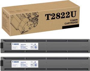 PUCIO T2822U T-2822U High Capacity Toner Cartridge Compatible for Toshiba 2822AF 2822AM Printers 2pack