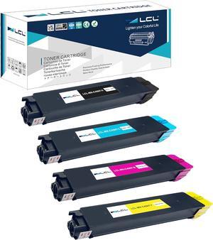 LCL Compatible Toner Cartridge Replacement for Sharp MX-C40 MX-C40NT MX-C40NTB MX-C40NTC MX-C40NTM MX-C40NTY High-Yield MX-C311 MX-C312 MX-C400P MX-C401 MX-C402SC Color Printers (4-Pack KCMY)