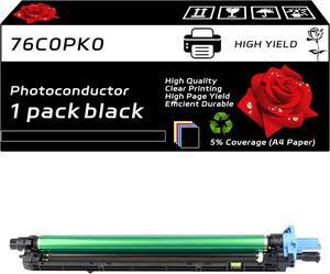 76C0PK0 76C0PV0 Photoconductor Unit Compatible with Lexmark CS921de CS923de CX921de CX922de CX923dte CX923dxe Printers, High Yield 100000 Pages, Vibrant Colors (Black)