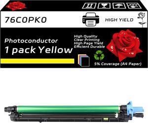 76C0PK0 76C0PV0 Photoconductor Unit Compatible with Lexmark CS921de CS923de CX921de CX922de CX923dte CX923dxe Printers, High Yield 100000 Pages, Vibrant Colors (Yellow)