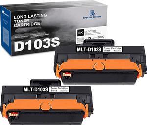 MLT-D103S MLT D103S Toner Cartridge - Replacement for Samsung MLT-D103S Toner ML-295x 2951ND 2951D 2950ND 2955ND 2955DW SCX-4728FD Printer Toner Cartridge (2 Pack,Black)