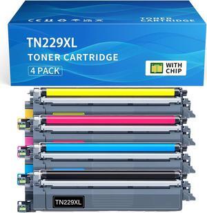 TN229XL Compatible for Brother MFC-L3780CDW MFC-L3720CDW HL-L3280CDW HL-L3220CDW Toner for Brother TN229 TN-229 Toner Cartridges 4-Pack