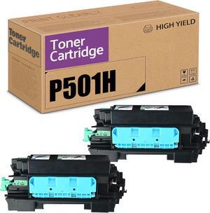Compatible for Ricoh P501H P501 IM 430FB Printer, Compatible P501H Toner Cartridge Replacement for P501H 418446 419083, 14000 Pages 2Pack Black