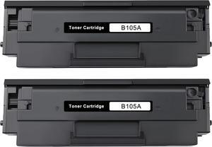 105A Black Toner Cartridge Compatible for 105A Black Toner for Laser 107a 107r 107w Laser MFP 135a 135w 137nw Printers | 1,500 Pages, 2 Pack | B105A Toner