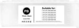 YOUEXPERT T694 Remanufactured T694100 Photo Black Ink Cartridge T6941 700ML Works for SureColor T3000 T3200 T3270 T3720 T5000 T5200 T5270 T5720 T7000 T7200 T7270 Printers (PBK, 1 Pack)