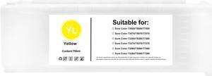 YOUEXPERT T694 Remanufactured T694400 Yellow Ink Cartridge T6944 700ML Works for SureColor T3000 T3200 T3270 T3720 T5000 T5200 T5270 T5720 T7000 T7200 T7270 Printers (Yellow, 1 Pack)