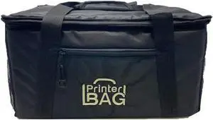 Printer Carrying Case for use with Epson ET-2800, ET-2850, ET-2720 Printer - Padded Printer Travel Bag - Black