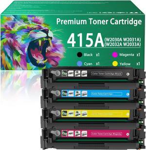 415A Toner Cartridge Compatible   415A W2030A W2031A W2032A W2033A Toner Cartridges Work   Laserjet Pro M454dn M454dw M454nw M479dw M479fdn Printers