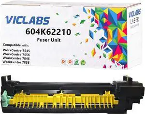 Ennovor 604K62210 fuser Unit Replacement for Xerox 604K62210 fuser Unit for use in Xerox WorkCentre 7545 7556 7845 7855 Printers,110V (1- Pack)