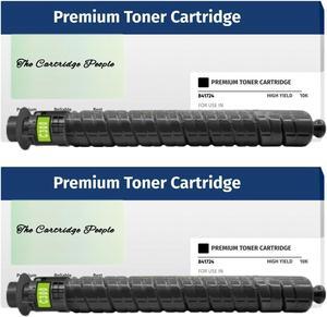 2pk, Compatible MP C300 / MP C400 / MP C401, 841724, Black Toner, 10,000 Pages,MP C300,LD140CSR,C240SR