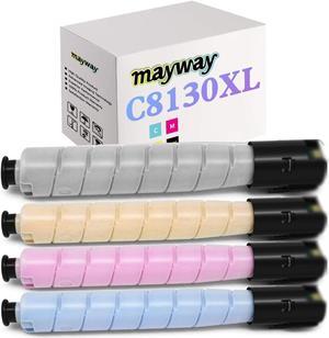 C8130 Toner Cartridge 006R01746 006R01747 006R01748 006R01749 Black Cyan Magenta Yellow Replacement for Xe rox Alta Link C8130 C8135 C8145 C8155 C8170 Printer (59000 & 28000 Pages Yield)