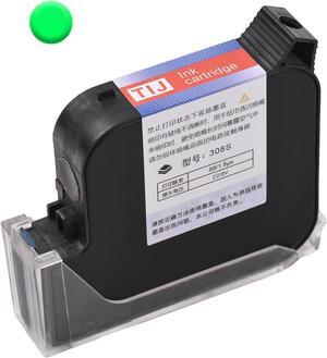 Ink Cartridge for T50,308S Ink Cartridge Replacement Quick-Drying 45ml for M20/T50 Handheld Inkjet Printer(Green)