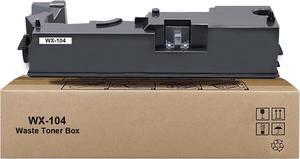 WX-104 Compatible Waste Toner Box Replacement for WX104 A7XWWY2 Waste Toner Container for Konica Minolta bizhub 227 287 Printers (1 Pack)