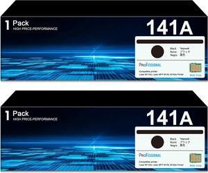 141A Black Toner Cartridge Replacement   141A Toner Cartridge 141X W1410X Toner Works with Laser MFP M140w Laser M110w Laser MFP M139 Printer Standard (Pack of 2)