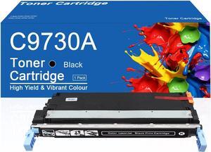 645A Toner Cartridge Compatible   645A C9730A Black Toner Cartridges   Color Laserjet 5550 5550dn 5550n 5550dtn 5550hdn 5500 5500dn 5500n 5500dtn 5500hdn Printer