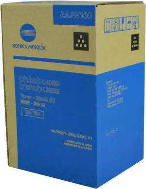 OEM Konica Minolta TNP79K, AAJW130, Black Toner Cartridge, 13,000 Pages, BIZHUB C3350I, BIZHUB C3351I, BIZHUB C4050I, BIZHUB C4051I