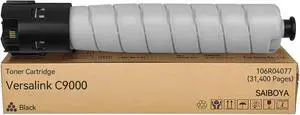 Versalink C9000 Extra High-Yield Toner Cartridge Replacement for Xerox 106R04077 Black Toner Cartridge for Xerox Versalink C9000 Printer (31,400 Pages)
