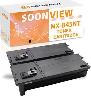 MX-B45NT 2Pack High Yield Toner Cartridge Replacement for Sharp MX-B45NT MX-B350P MX-B350W MX-B355W MX-B376W MX-B450P MX-B450W MX-B455W MX-B476W Printer(2X Black)