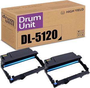 Compatible Imaging Drum Unit for Pantum DL-5120 DL5120 Work with BP5100DN BP5100DW BM5100ADN BM5100ADW BM5100FDW Printer -30000 Pages 2Pack Black