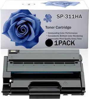 SP-311HA 407245 High Yield Toner Cartridge Compatible for Ricoh SP 311DNw SP 311SFNw SP 325DNw SP 325SFNw Printer, Premium Print Performance, 3500 Pages(Black)