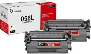 2 Pack 056L 3006C002 Black Toner Cartridge 5600 Page Compatible 056L Replacement   056L   imageCLASS LBP320 LBP325dn MF540 Printer