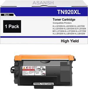 TN-920XL TN920XL TN920 XL TN920V High Yield Toner Cartridge Use for Brother HLL5210DN HLL5210DW HLL5215DW HLL6210DW HLL6217DW HLL6415DW DCPL5510DN MFCL5710DN Printers (1-Black)