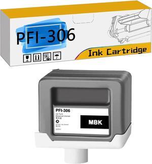 PFI-306 PFI306 PFI 306 16ML Ink Cartridges, Compatible   IPF8300 IPF8300S IPF8400 IPF8400S IPF8400SE IPF8410 IPF8410S IPF9400 IPF9400S IPF9410 IPF9410S Print MBK
