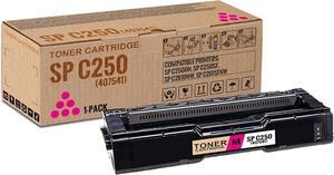 1 Pack SP C250 Magenta Toner Cartridge | Replacement for Ricoh SP C250 Work with SP C250DN C250SF C261DNw C261SFNw | 407541