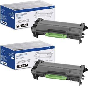 TN880 Super High Yield Toner 2 Pack Replacement for Brother TN-880 Toner Cartridge Work with HL-L5200DW HL-L6200DWT HL-L6200DW MFC-L6800DW MFC-L6900DW MFC-L6750DW HL-L6300DW Printer