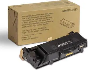 Phaser 3330 Extra High Capacity Toner Cartridge (1-Pack, Black): 106R03624 Toner Cartridge Replacement for Xerox Phaser 3330/WorkCentre 3345/3335 Printer