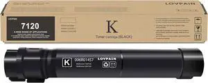 7120 Black Toner Cartridge 1 Pack (22,500 Page) - Lopn Compatible 006R01457 Toner Cartridge Replacement for Xerox WorkCentre 7120 7125 7220 7225 Printer
