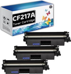 Replacement   CF217A Toner Cartridge Compatible for Laserjet Pro M102w 102a M130a 130nw 130fn 130fw Printer black 3 pack